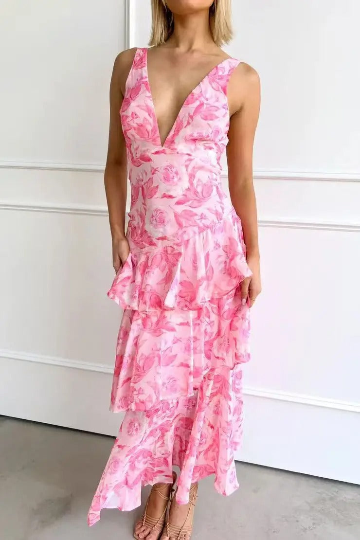 Eli - Vestido Maxi Elegante Verão