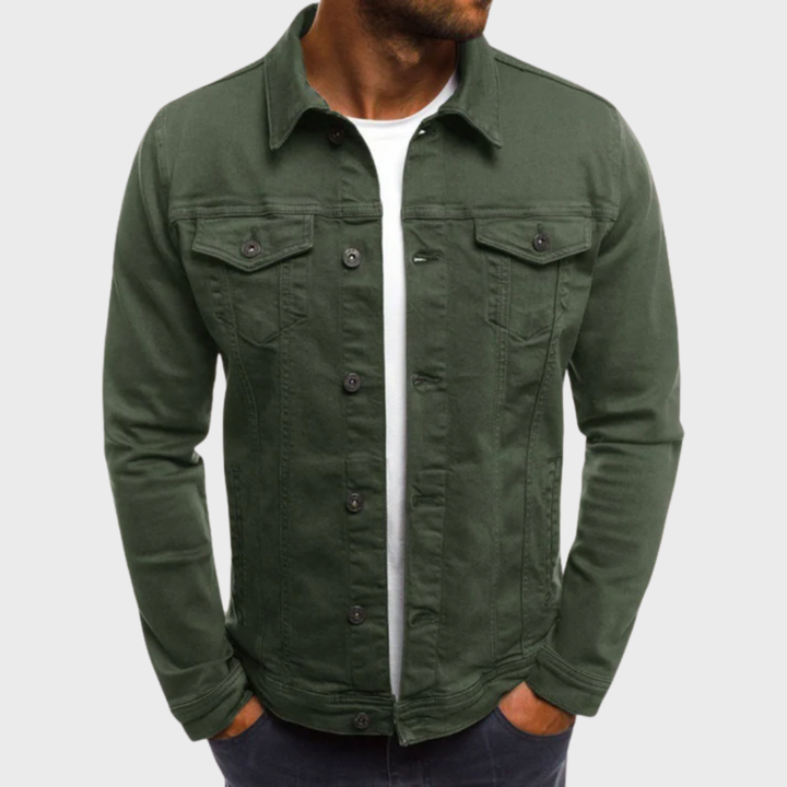 Artur - Jaqueta de Denim Corte Ajustado