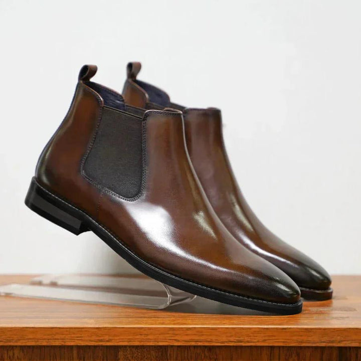 Pedro - Botins Chelsea em Couro